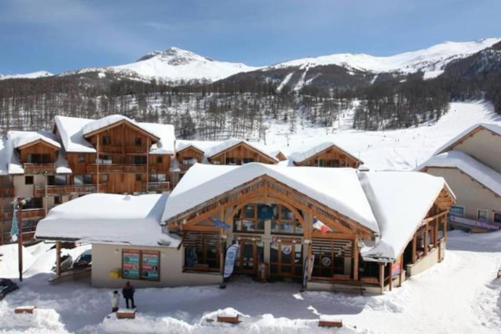 Appartement Duplex T3 6 Personnes Les Orres 1800 Tout Confort Pied Des Pistes Eksteriør bilde